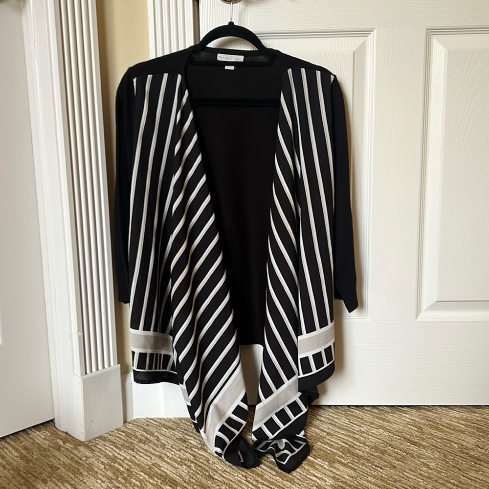 New York and Company sweater with scarf front